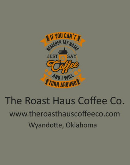 Heather M Green Gildan softstyle T-shirt 64000 - The Roast Haus Coffee Co.