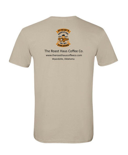 Sand Gildan softstyle T-shirt 64000 - The Roast Haus Coffee Co.